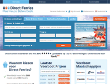 Tablet Screenshot of directferries.nl