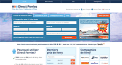 Desktop Screenshot of directferries.fr