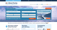 Desktop Screenshot of fr.directferries.ch