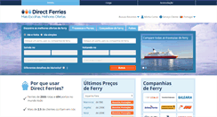 Desktop Screenshot of directferries.pt