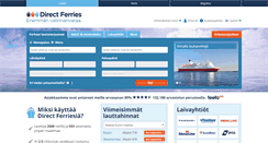 Desktop Screenshot of directferries.fi