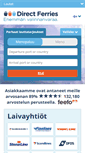 Mobile Screenshot of directferries.fi