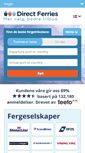 Mobile Screenshot of directferries.no